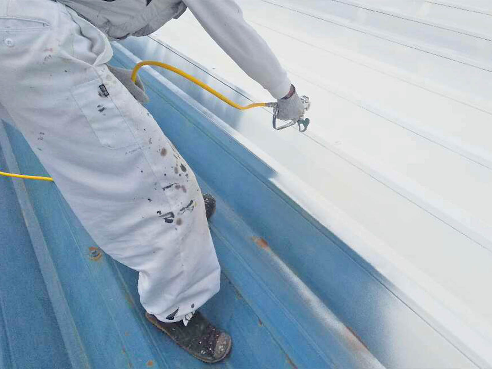 特殊吹付塗装画像